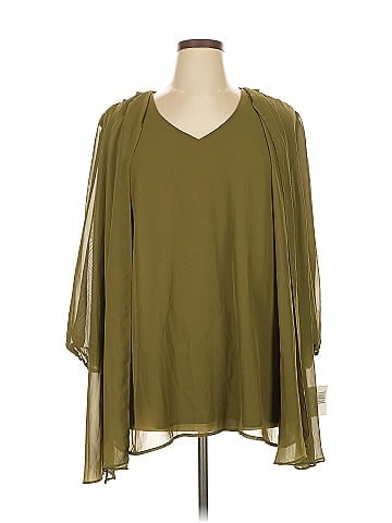 Sag Harbor 3/4 Sleeve Blouse (view 1)