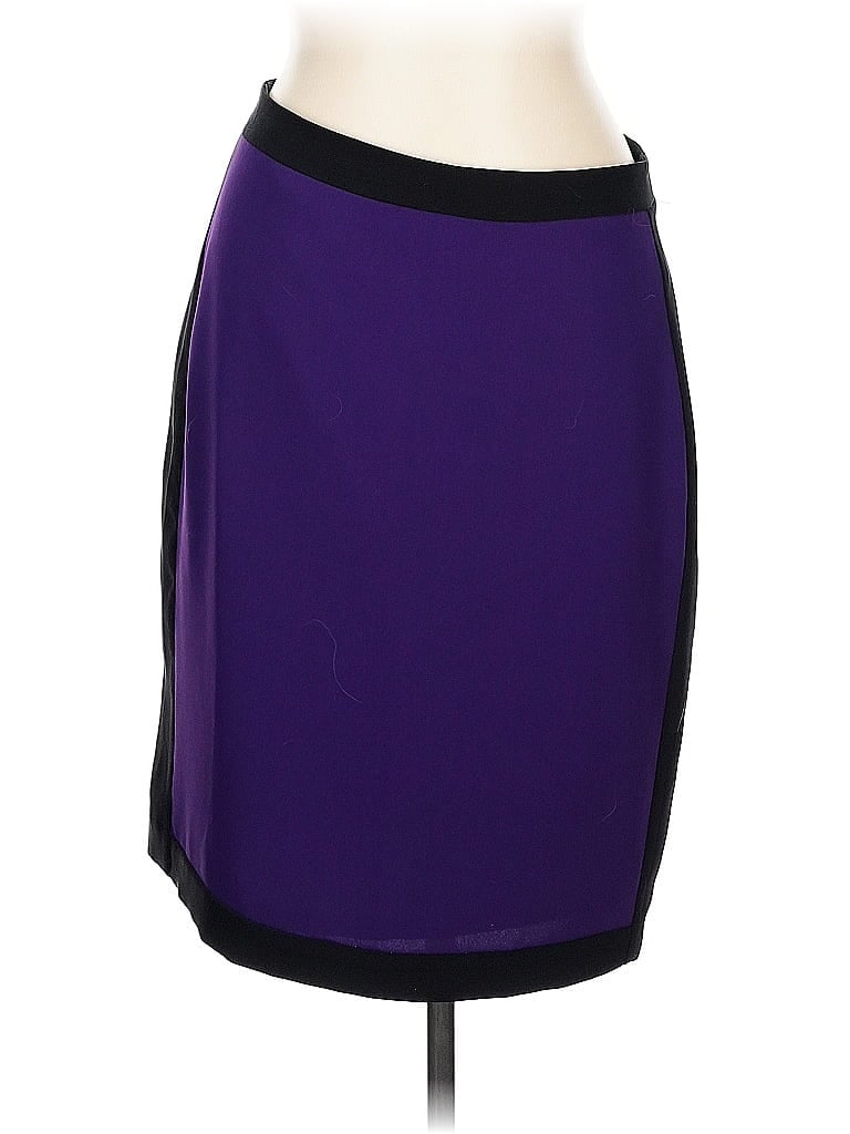 Pre-owned Calvin Klein Casual Skirt In Purple