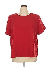 Susan Graver Short Sleeve Top