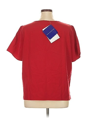 Susan Graver Short Sleeve Top (view 2)