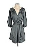 Black Halo Gray Casual Dress Size S (estimated) - photo 1