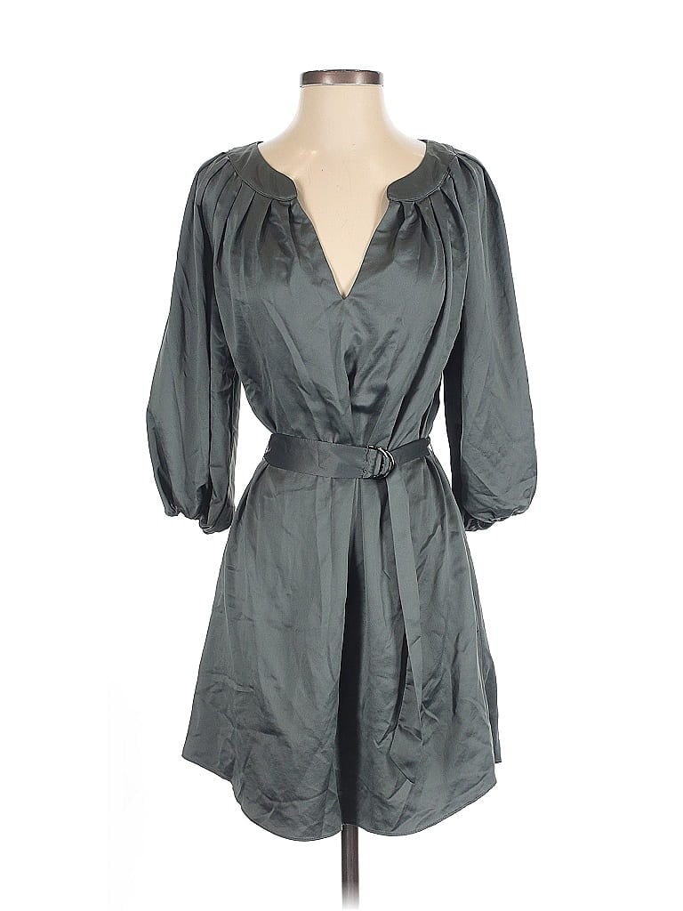 Black Halo Gray Casual Dress Size S (estimated) - photo 1