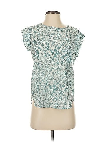 Joie Short Sleeve Silk Top (view 1)