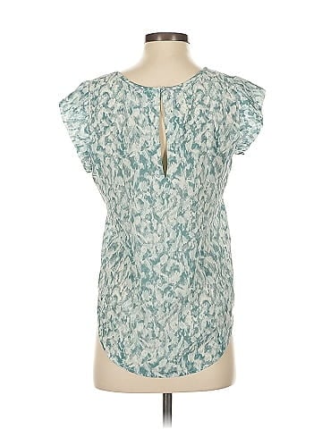 Joie Short Sleeve Silk Top (view 2)