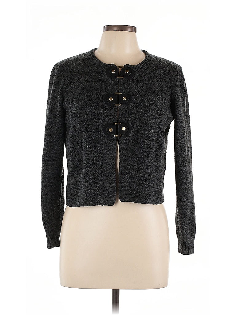 Pre-owned Cynthia Rowley Tjx Cardigan Sweater In Gray