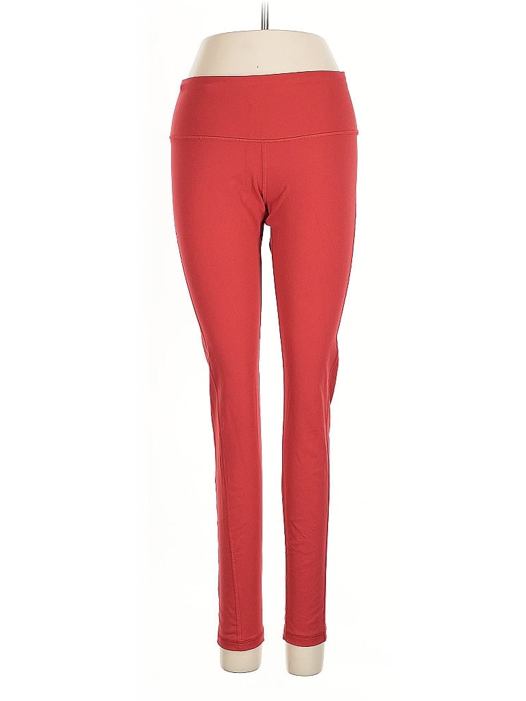 Victoria Sport Solid Red Active Pants Size M - photo 1
