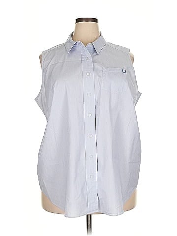 Liz Claiborne Sleeveless Button-Down Shirt (view 1)