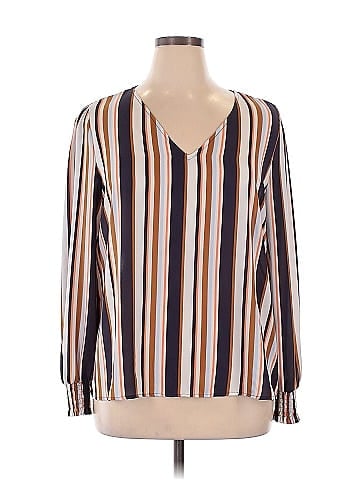 Worthington Long Sleeve Blouse (view 1)