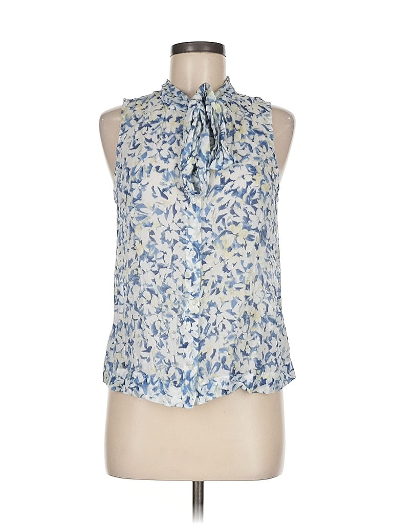 Cloth & Stone Blue Sleeveless Blouse Size M - photo 1