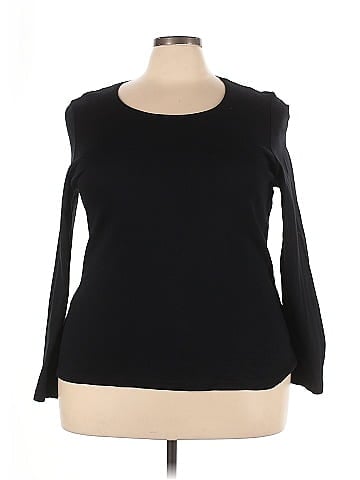 Karen Scott Sport 3/4 Sleeve T-Shirt (view 1)