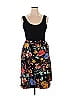 Pact Floral Black Casual Dress Size XL - photo 1