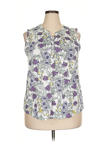 Liz Claiborne Sleeveless Blouse (view 1)
