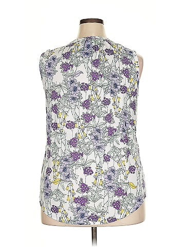 Liz Claiborne Sleeveless Blouse (view 2)