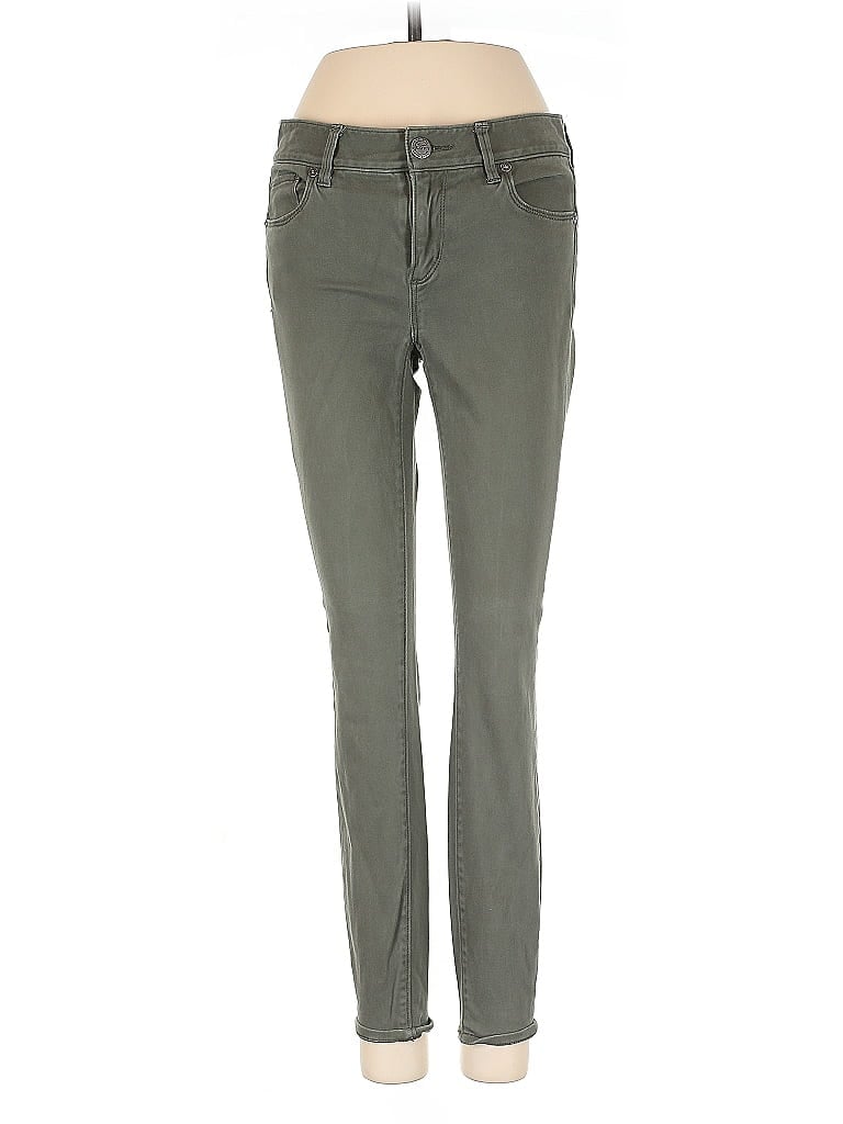 Pre-owned Ann Taylor Loft Jeans In Green