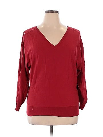 JM Collection Pullover Sweater (view 1)