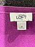Ann Taylor LOFT 100% Cotton Purple Cardigan Size XS - photo 7