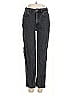 Sézane Chevron-herringbone Black Jeans Size 36 waist - photo 1