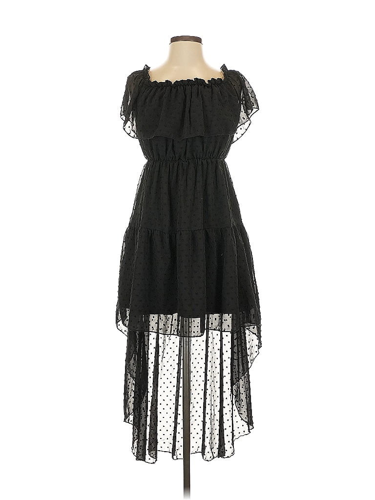 Pre-owned Shein Cocktail Dress In Black