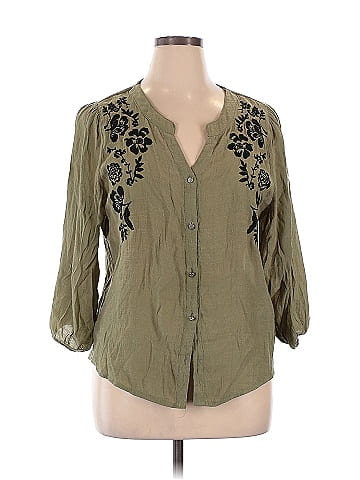 Adrienne Vittadini 3/4 Sleeve Blouse (view 1)