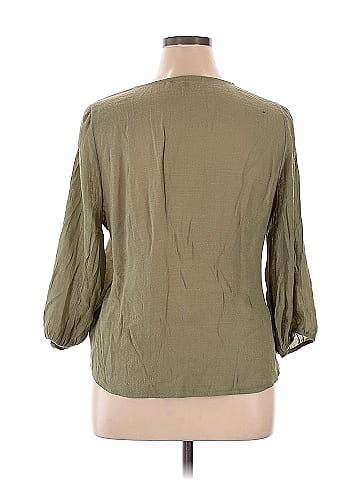Adrienne Vittadini 3/4 Sleeve Blouse (view 2)