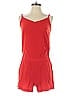 Splendid 100% Rayon Solid Red Romper Size XS - photo 1