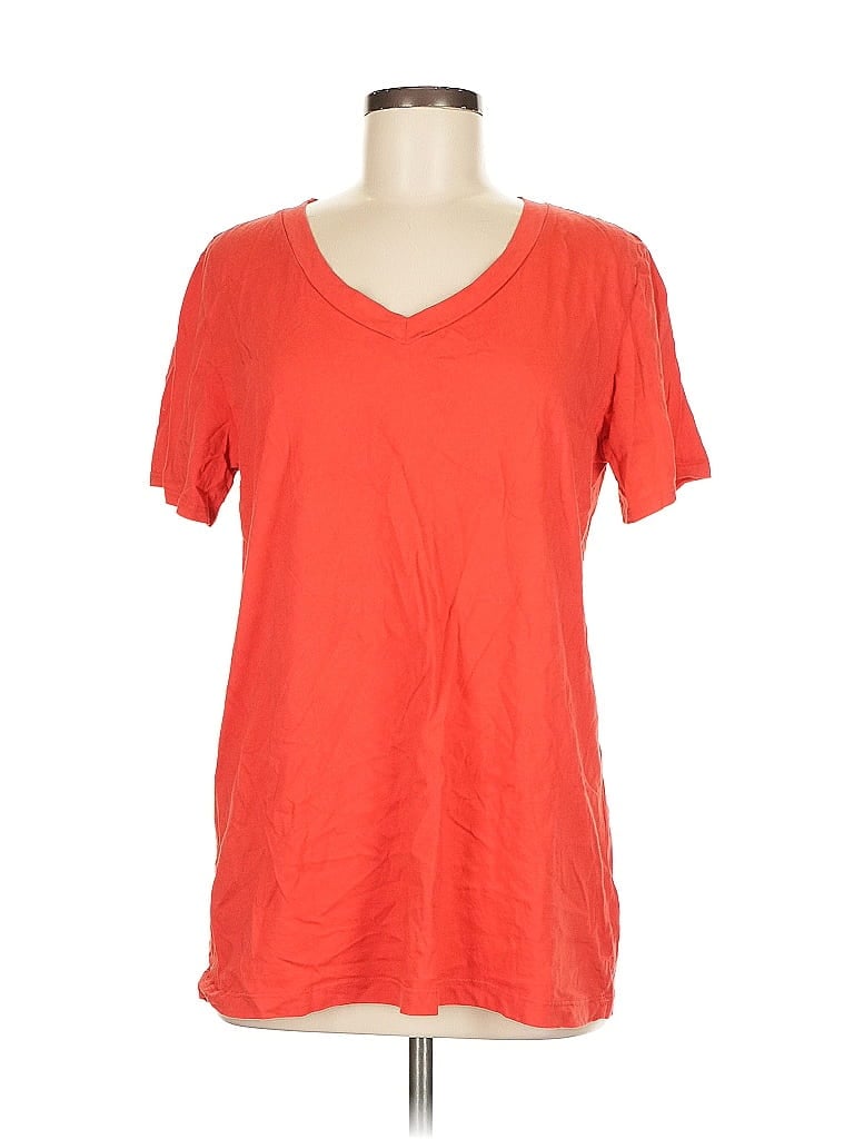 Fresh Produce Orange Short Sleeve T-Shirt Size M - photo 1