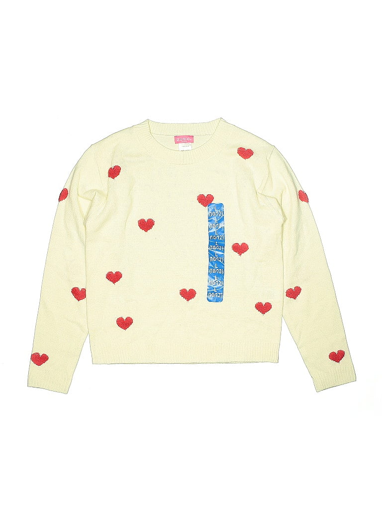 Pre-owned Zunie Kids' Pullover Sweater In Yellow