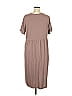 LOGO by Lori Goldstein Solid Brown Casual Dress Size 1X - photo 2