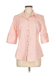 7th Avenue Design Studio New York & Company 3/4 Sleeve Button Down Shirt