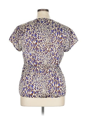 Carole Little Short Sleeve Blouse (view 2)