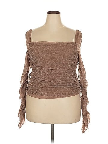 Shein Curve 3/4 Sleeve Top (view 1)