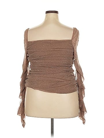 Shein Curve 3/4 Sleeve Top (view 2)