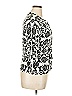 August Silk Ivory Cardigan Size XL - photo 3