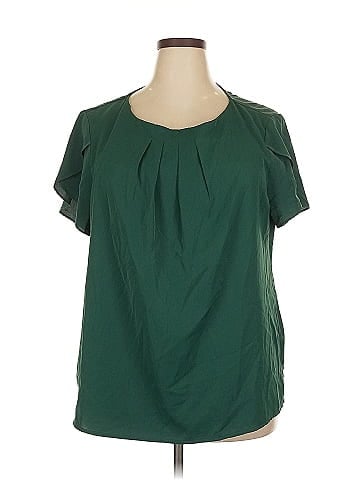 Agnes Orinda Short Sleeve Blouse (view 1)