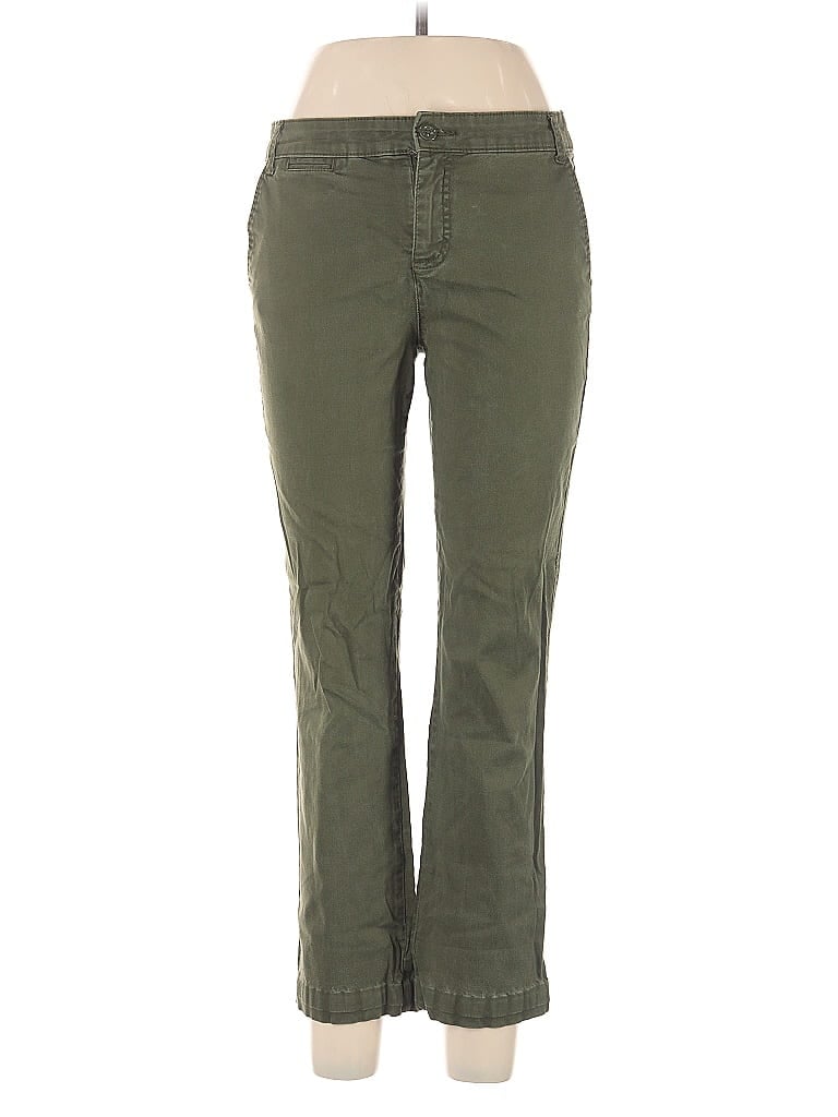 Pre-owned St. John's Bay Casual Pants In Green