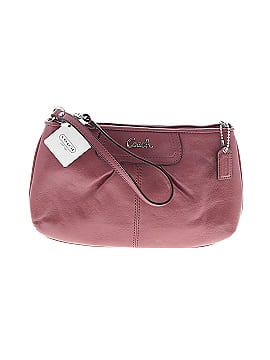 Coach Leather Wristlet