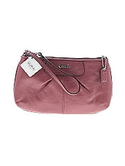 Coach Leather Wristlet