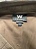W by Worth Chevron-herringbone Brown Wool Pants Size 10 - photo 4