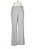 Le Suit 100% Polyester Chevron-herringbone Gray Dress Pants Size 6 - photo 1