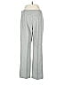 Le Suit 100% Polyester Chevron-herringbone Gray Dress Pants Size 6 - photo 2