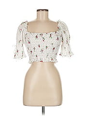 For Love & Lemons 3/4 Sleeve Blouse