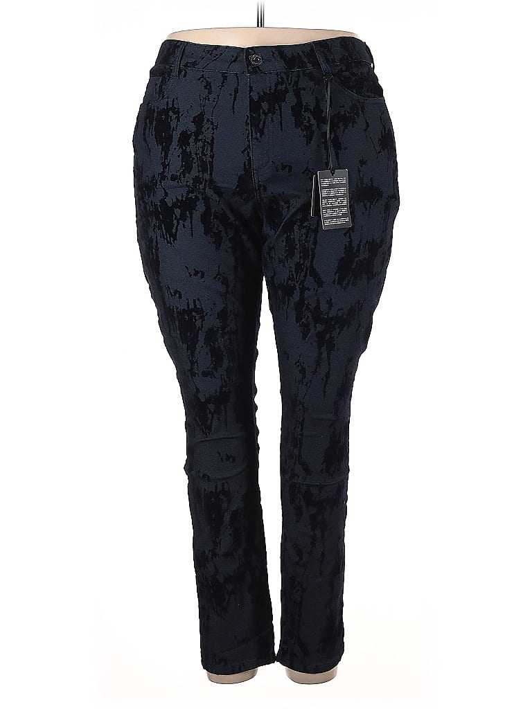 Joseph Ribkoff Floral Blue Casual Pants Size 20 - photo 1