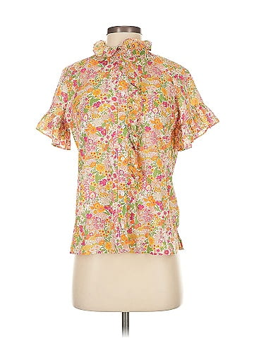 Liberty Art Fabrics for J.Crew Short Sleeve Blouse (view 1)