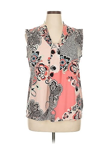 Dana Buchman Sleeveless Blouse (view 1)