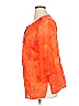 August Silk Orange 3/4 Sleeve Blouse Size 0X - photo 4