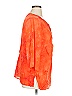 August Silk Orange 3/4 Sleeve Blouse Size 0X - photo 3