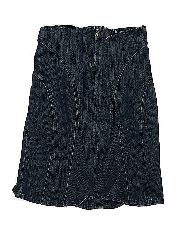 No Fuze Jeans Denim Skirt (view 2)
