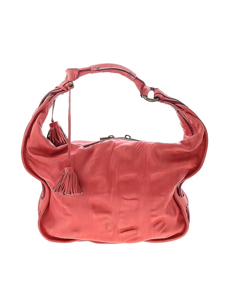 Pre-owned Marc Jacobs Leather Hobo Bag In Orange