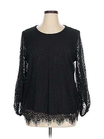 Worthington Long Sleeve Blouse (view 1)