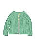 Mini Boden 100% Acrylic Green Cardigan Size 5 - 6 - photo 1